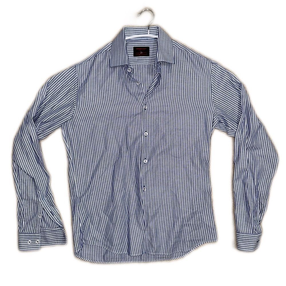 Jared Lang Striped Shirt. Never Worn.